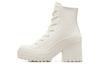Chuck 70 De Luxe Wmns Salto Couro Alto 'Egret' Feminino A07127C