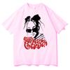 2026 Wiosna i lato nowa góra Nina Chuba Wysokiej jakości Street Czysta bawełna Koszulka z nadrukiem Modny T-shirt Luksusowy Casual y2k ins