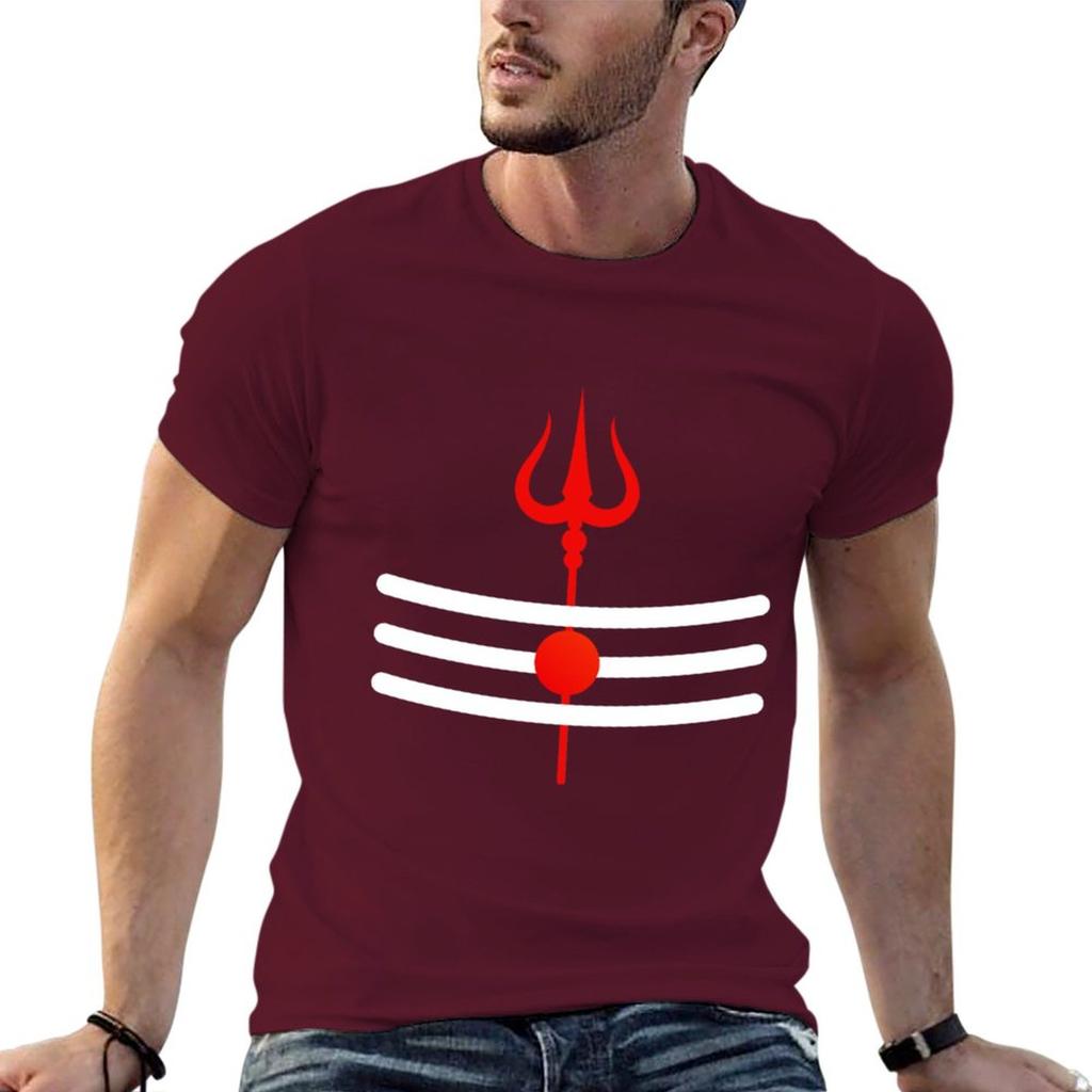 Neues Shiva Trishul T-Shirt Grafik-T-Shirt T-Shirts Sweatshirt T-Shirt Mann T-Shirts für Männer Grafik