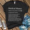 Maglietta con Definizione di Mamma Medica, Regalo per Mamma con Bisogni Speciali