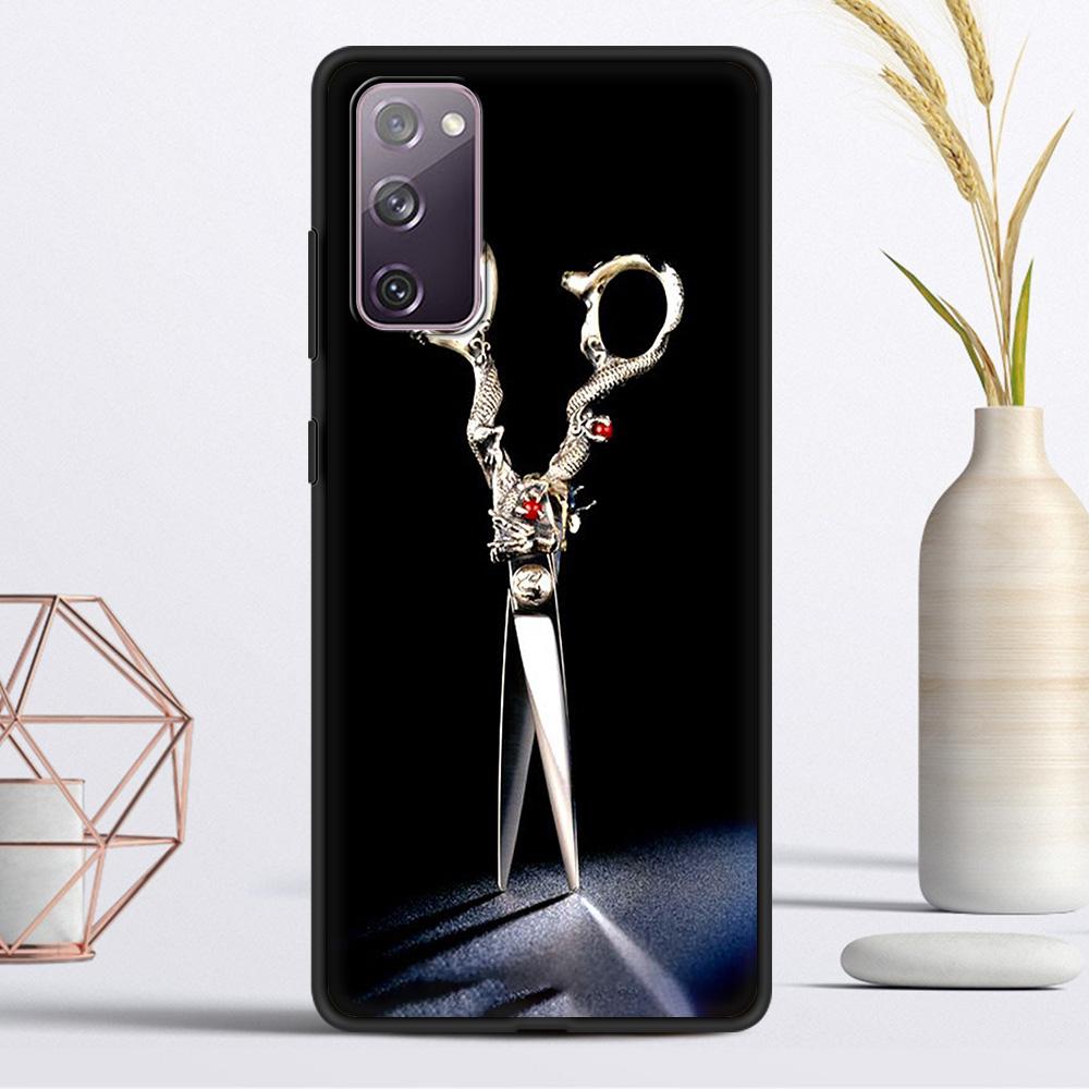 

Парикмахерская инструменты для парикмахера, чехлы для Samsung Galaxy S24 S23 S22 5G S21 Ultra S20 FE S10 S9 Plus S10E S8, чехол для телефона Samsung S23Ultra