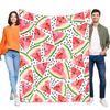 Watermelon Pattern Blanket Soft Cozy Throw for Home Sofa Decor Picnic Lightweight Birthday Gift for Kids and Adults Perfect for