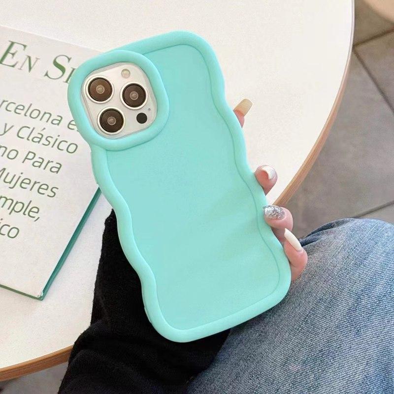 

Рідкий силіконовий чохол Wave Side для Xiaomi Redmi Note 8 9 10 11 12 13 Pro Plus 5G 4G 9S 10S 11S 12S Cream Soft Cover Fundas Redmi Note9&Silicone Case синій