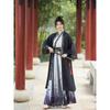Chinese Song Dynasty Style Hanfu Embroidered Suit Chinese Ink Style Hanfu