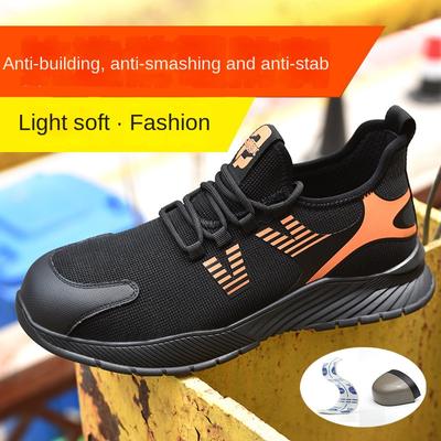 New Labor Insurance Shoes, Work Shoes, Anti-smashing, Anti-piercing, Breathable Safety Protective Shoes