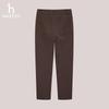 HAZZYS Women's Solid Color Simple Casual Pants