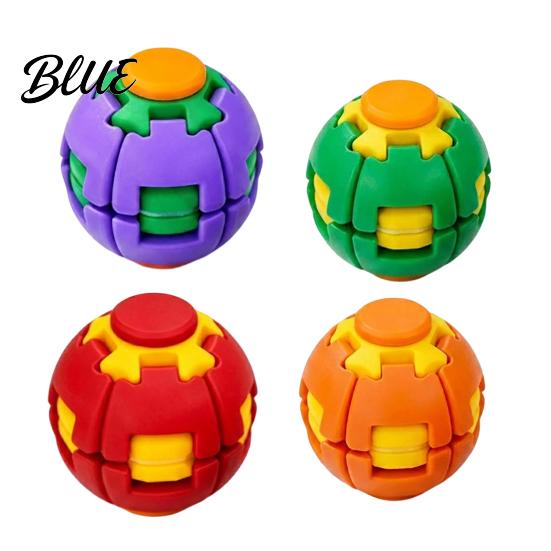 Creative Decompression Gift 3D Printed Stress Ball Press & Rotating Finger Spinner