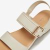 Portfolio Portfolio By ESquire Women S Two Band Wedge Platform SandalS Ivory
