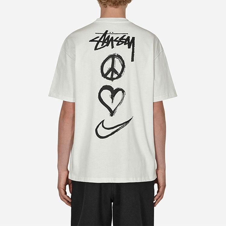 Nike X Stussy M NRG RA Short-Sleeve Tee Summit White Unisex Tops DM4942-121