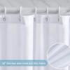Gradual Change Digital Printing Shower Curtain, Waterproof Bathroom Curtain, Polyester Thickened Shower Cover Bathroom Curtain