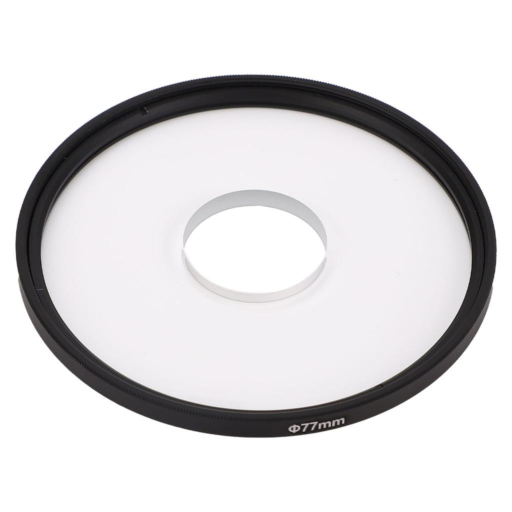 77mm Center Exposure Lens Filter Center Spot Hole Exposure Special Effect Filter for Photography
