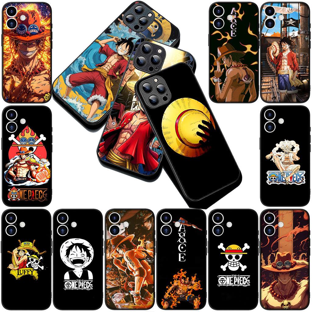 Portgas D Ace One Luffy Pieces Phone Cover for Motorola Moto Edge 70 60 Fusion NEO Pro G Stylus G56 G96 G04 G05 20 Soft Case