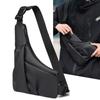 New Casual Men's Breast Bag Large Capacity Trend Cycling Messenger Bag Fashionable Shoulder Bag