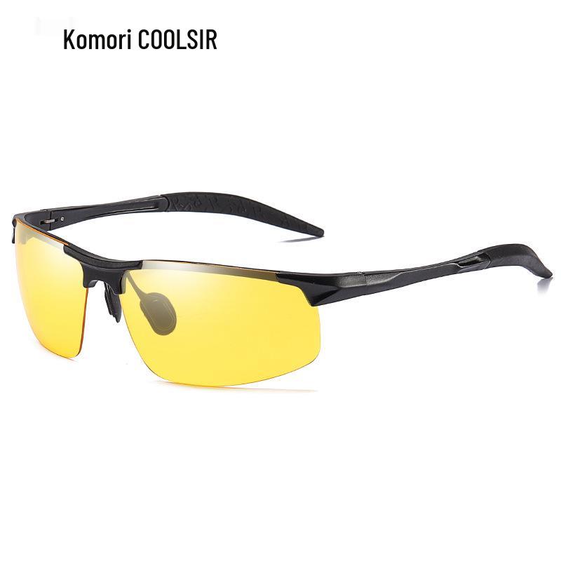 Men's Polarized Aluminum-Magnesium Sunglasses 8177 - Day & Night Vision