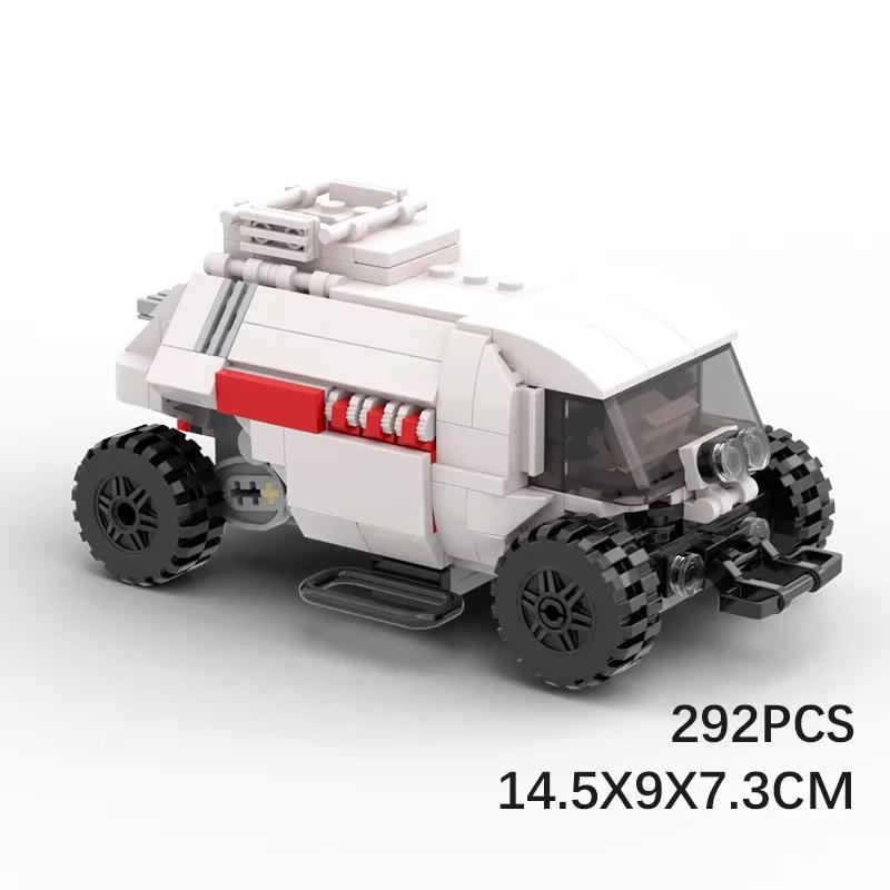 MOC-24675 Building blocks cars Space Patrol Car Creative Gift Puzzle Building blocks Set