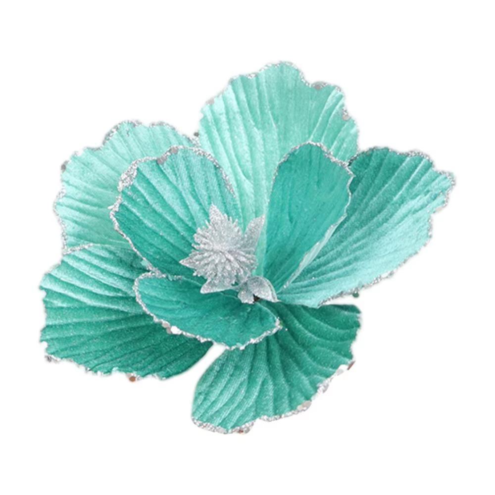 Exquisite Design Glitter Christmas Flower DIY Artificial Flowers  New Year