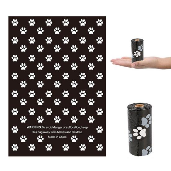 30Pcs Pet Waste Bags Biodegradable Dog Poop Bags Tear-off Cute Scented Dog Waste Bags for Odor Control Leak-proof Pet Waste Disposal
