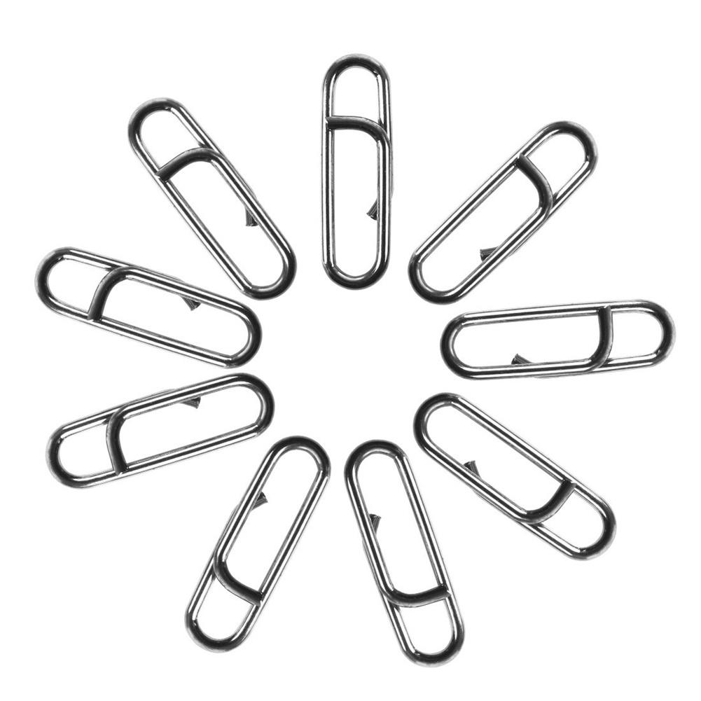 10 peças/pacote Anéis de Pesca Anel Sólido Reforçado Anel de Conexão para Isca Acessórios de Pesca