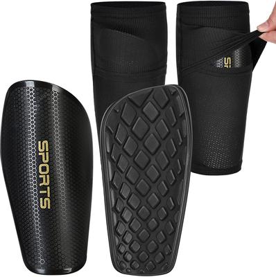 Sanke 1 Paio Parastinchi da Calcio Calzini con Protezioni per Adolescenti Scudi Professionali Leggings Parastinchi Maniche Attrezzatura Protettiva