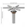 Sink Cup Rinser | High-Pressure, with six-spoke Spray Head, Quick,