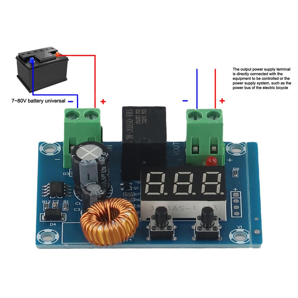 1 Stück XHM609 Unterspannungstrennschalter Abschaltschutz DC 12V 36V Eeeeeeeeeeeeeee WwwwwwwwwwwwwwwwwwXxxxxxxxxxxxxxxxxxxxxx