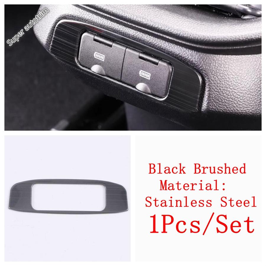 Armrest Box Air AC Conditioning Outlet Frame / Rear Cigarette Lighter USB Panel Cover Trim Accessories For Haval H6 - 2024