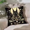 Ancient Egypt Anubis Customizable Square Pillowcases Stylish And Soft Perfect For Beds Cars And Sofas