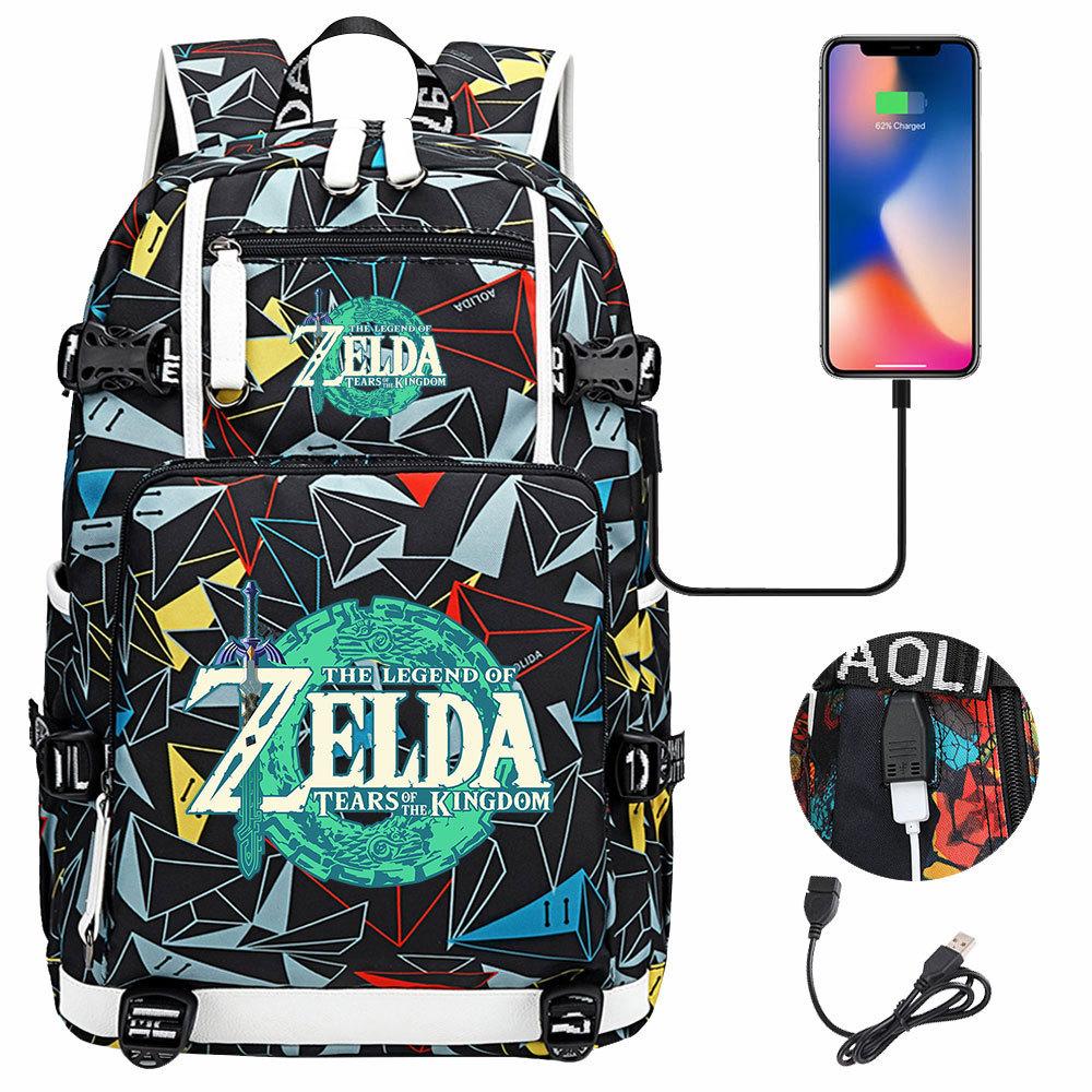 69 Game Print Teen Student Backpack Large Capacity Casual Travel Daypack for Boys and Girls