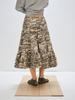 Peullijeupeulojegteu Middle Frill Skirt, Digital Camo