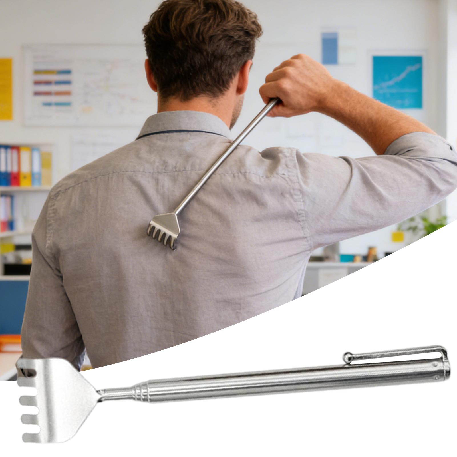 Back Scratcher Extendable Portable Extendable Stainless Steel Massager Retractable Back Scratcher For Shoulder Home Gym Offices China Mainland