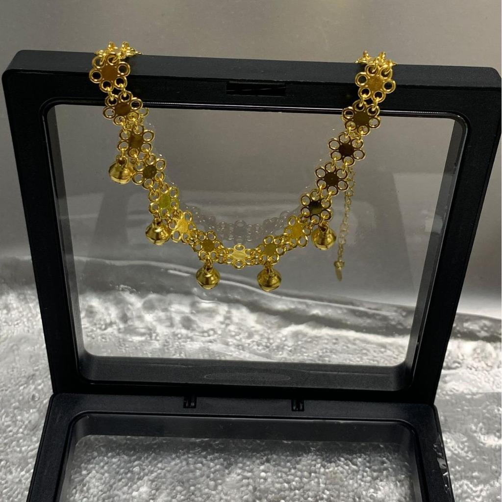 Exotic Chinese Plum Blossom Wind Chime Anklet: Retro Bohemian Court Style Foot Jewelry for Girlfriend