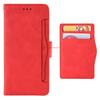 Flip Case for Google Pixel 8A, Card Slot, Red