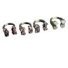 1 Stück Lippenpiercing Lippenring Drachenklaue Stein Titanstahl C-Form Helix Ohrring Septum Piercing Labialring Körperschmuck