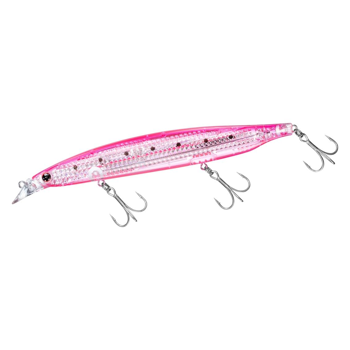 

Daiwa Shoreline Shiner Z Vertis Minnow R140F-LI (Pink Sardine)