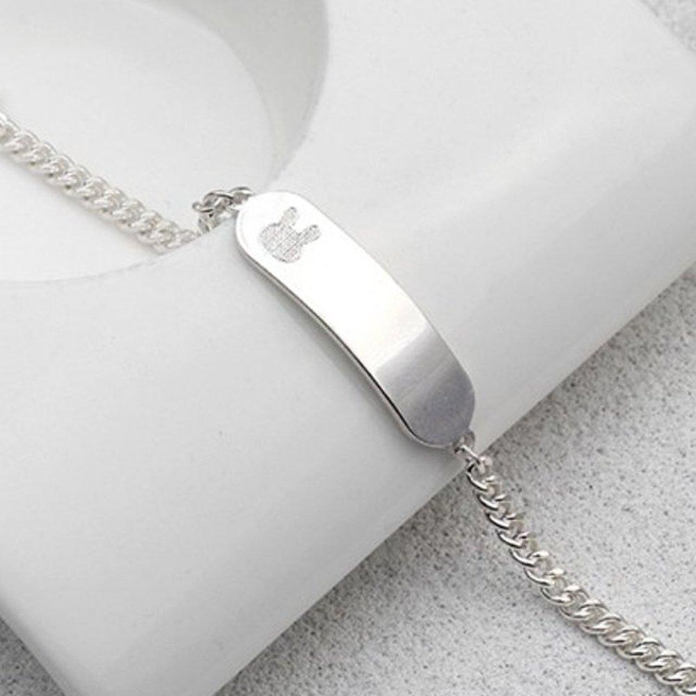 

[As Little] Baby Silver Bracelet Children Kids Silver 925 Rabbit Zodiac Gift