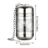 Stainless Steel Tea Infuser Tea Leak Stainless Steel Tea Infuser Diffuser Spice Tea Strainer Herbal Filter Tea Drain With Lid