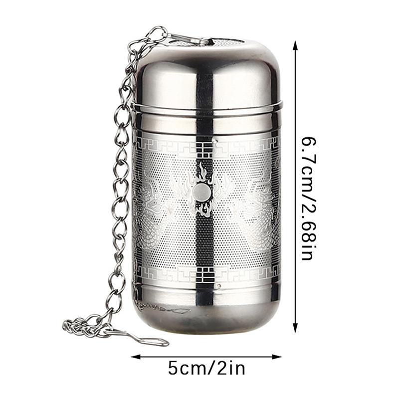 Stainless Steel Tea Infuser Tea Leak Stainless Steel Tea Infuser Diffuser Spice Tea Strainer Herbal Filter Tea Drain With Lid