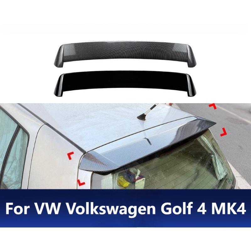 Dla VW Volkswagen Golf 4 MK4 Standardowy Spoiler Dachowy Tylne Skrzydło Lipka Bagażnika Akcesoria do Modyfikacji Zewnętrznej Samochodu Transgraniczne