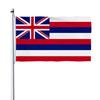 Bannière de l'État d'Hawaï Drapeau Traditionnel Hawaïen Taille 3'X5'