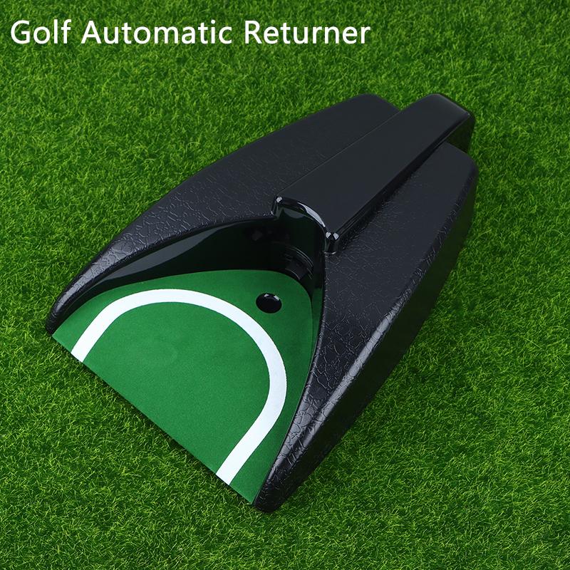 Golf Automatic Putting Cup Golf Ball Return Machine Portable Golf Training Indoor Office Outdoor Garden Golf Accessories