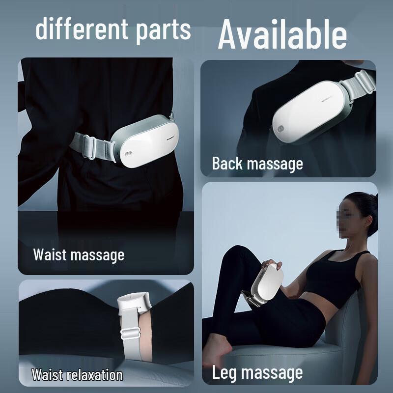 HEZHENG Upgraded Dual-Head Hammering Waist Massager CN plug (adapter included)
