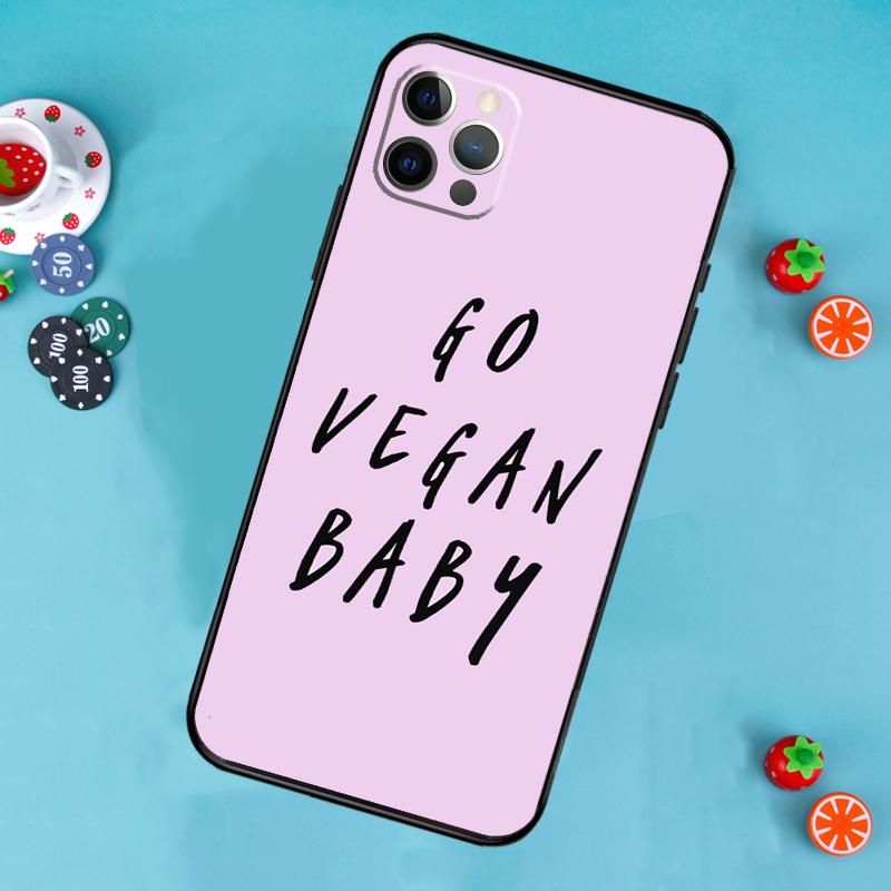 Vegan We Are Not Ingredients Phone Case For iPhone 17 Air 13 16 15 11 12 14 Pro Max 13 12 mini 15 16 Plus 16e Cover Funda