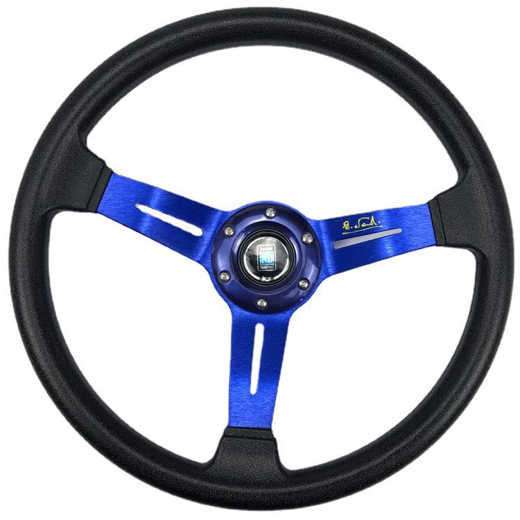 Universal 350MM Racing Competition PU Steering Wheel for Car Modification