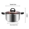 Yi Bo 201 Stainless Steel Multi-Purpose Soup & Milk Pot