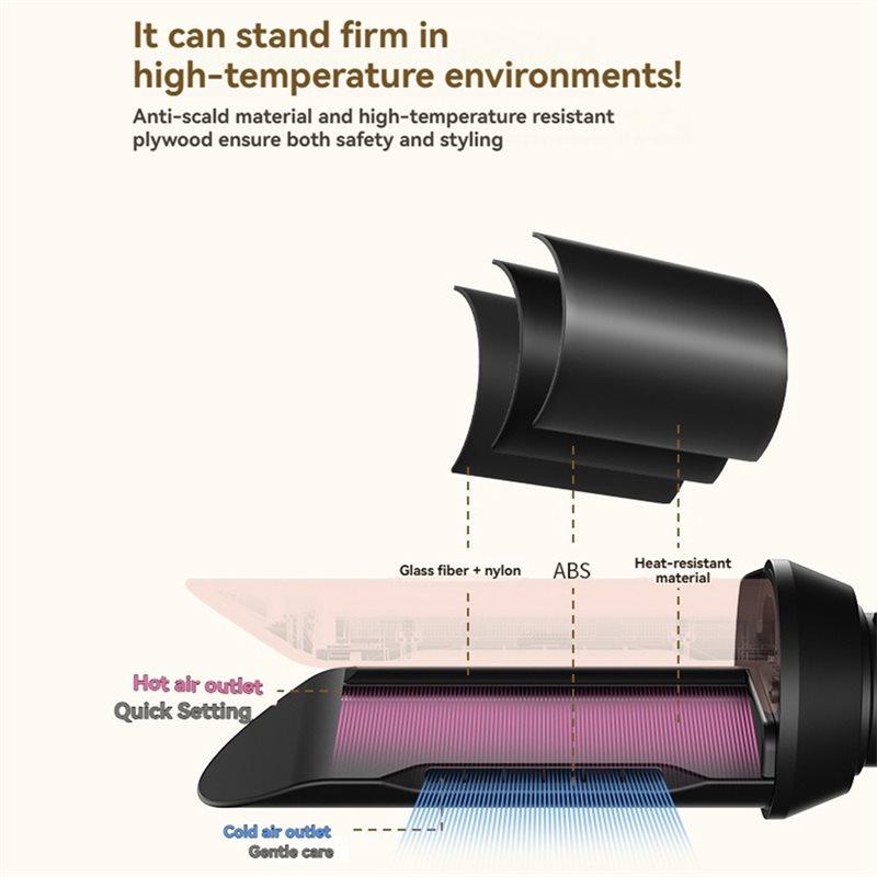 A65T-Für Dyson Airwrap/Supersonic Haartrockner HD17 HD18 Aufsatz- Glätteisen Adapter-Set