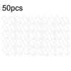 50pcs Stainless Steel Garden Clips For Greenhouse Plant Stakes 11mm/16mm/20mm Pipe Connectors No Tools Required
