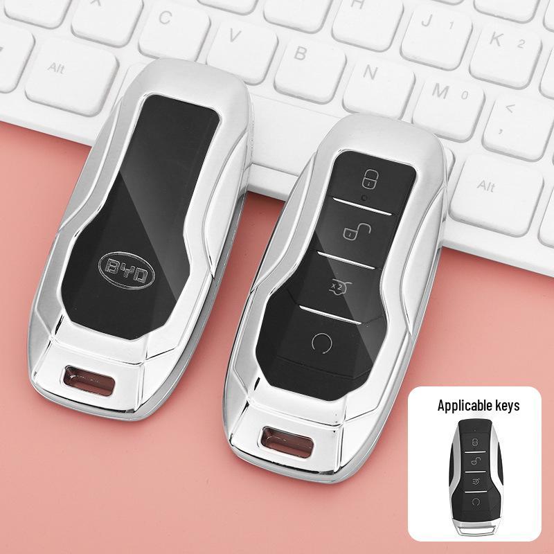 BYD 16-18rychlostní taška Rui Key: Kovové pouzdro Ochranný kryt pro Sirui, Tang, Song, G5, G6, E5 Staré modely