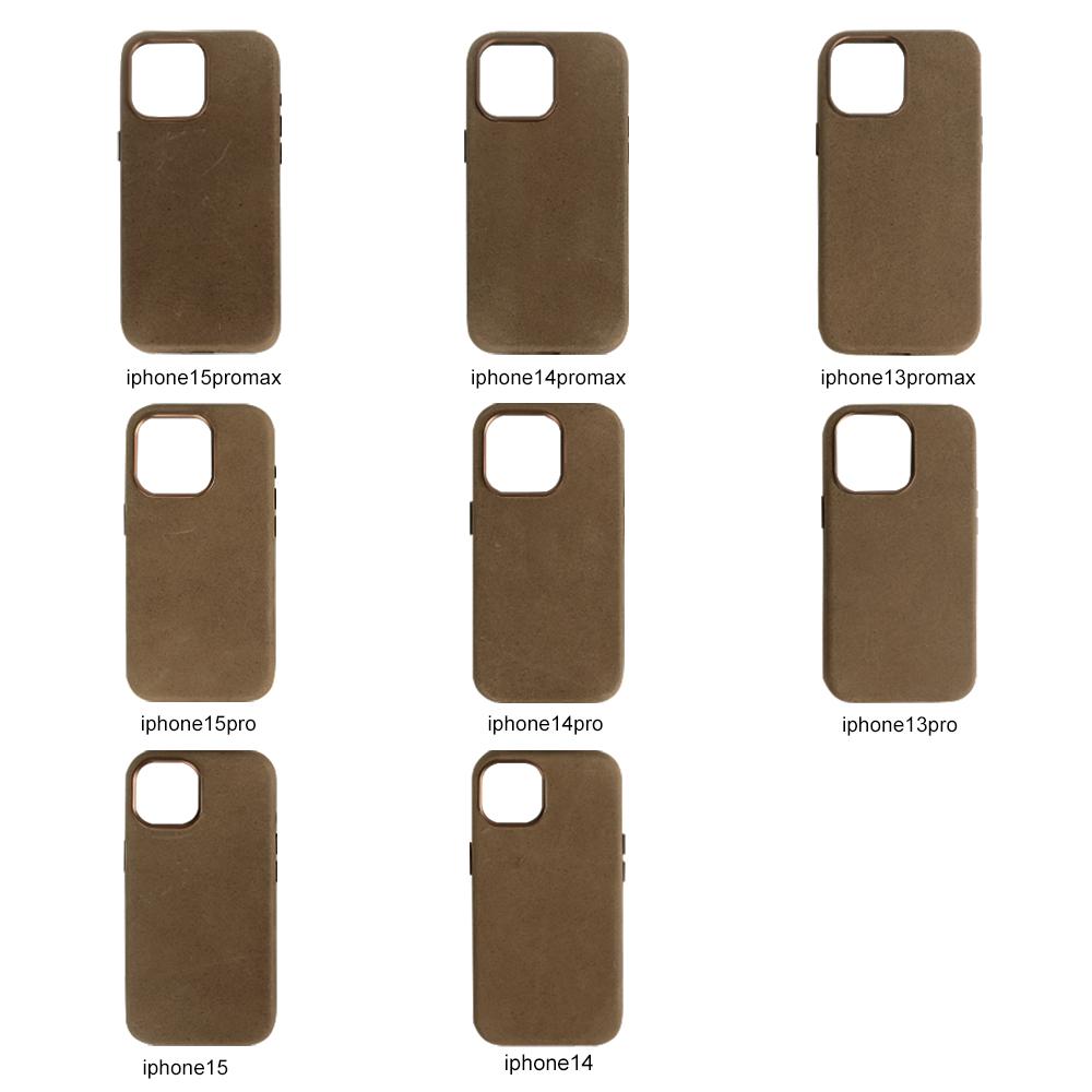 Luxury for Iphone15 Pro Max Magsafe Genuine Leather Cover Magnetic for Funda Iphone14Pro 13pro Full Coverage Carcasa Phone Coque