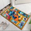 Stitch Printed Carpet, for Office Chair Living Room Bedroom Kitchen Room Decor Gifts.