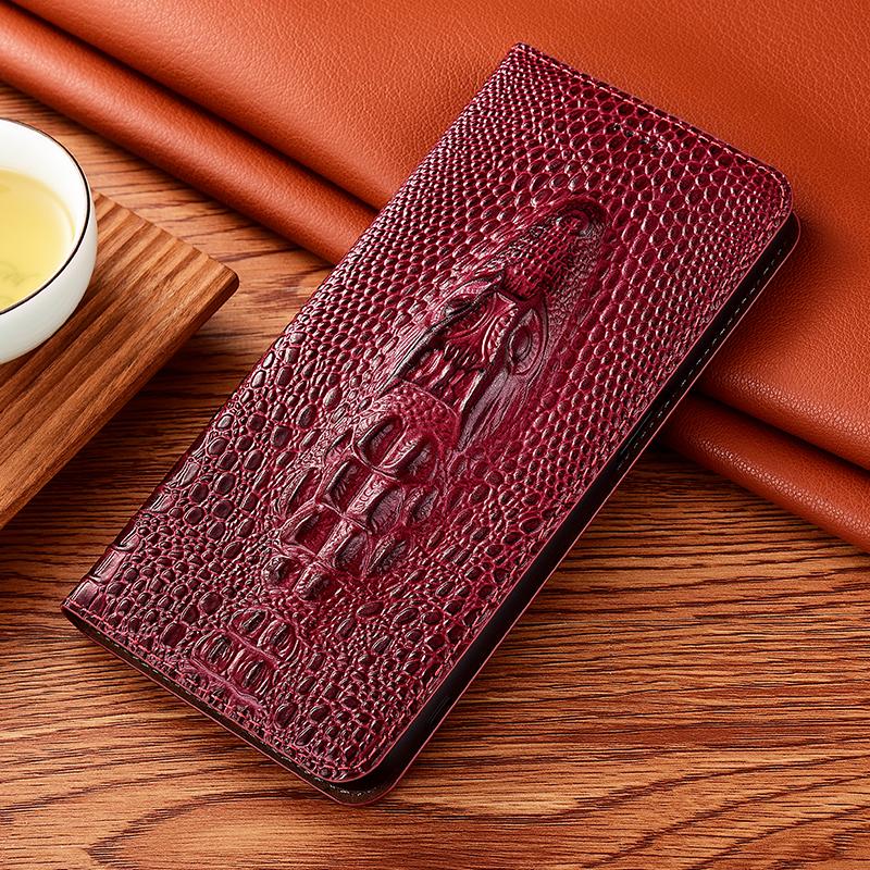 Magnetic Genuine Leather Skin Flip Wallet Book Phone Case Cover On For Honor 50 70 90 200 300 400 500 600 Pro Plus Lite Global